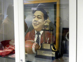 Picture of Jimmy “Doc” Lee, long-time athletic trainer at the high school