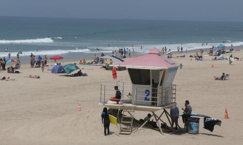 lifeguard tower