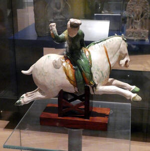 warrior on horseback
