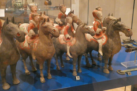 soldiers on horseback