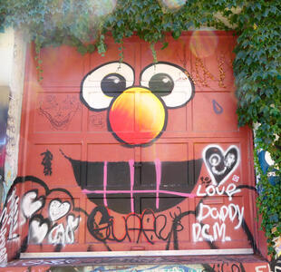 garage door elmo