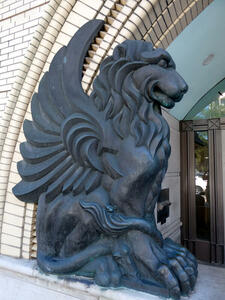 winged lion