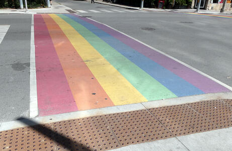 rainbow crossing